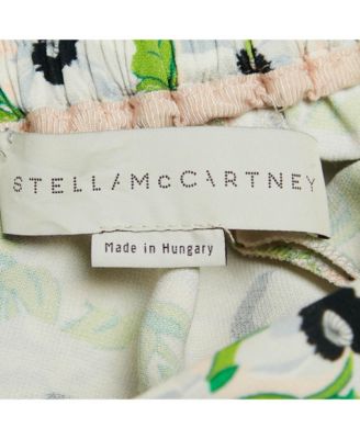 Women's Multicolor Floral Print Crepe Trousers