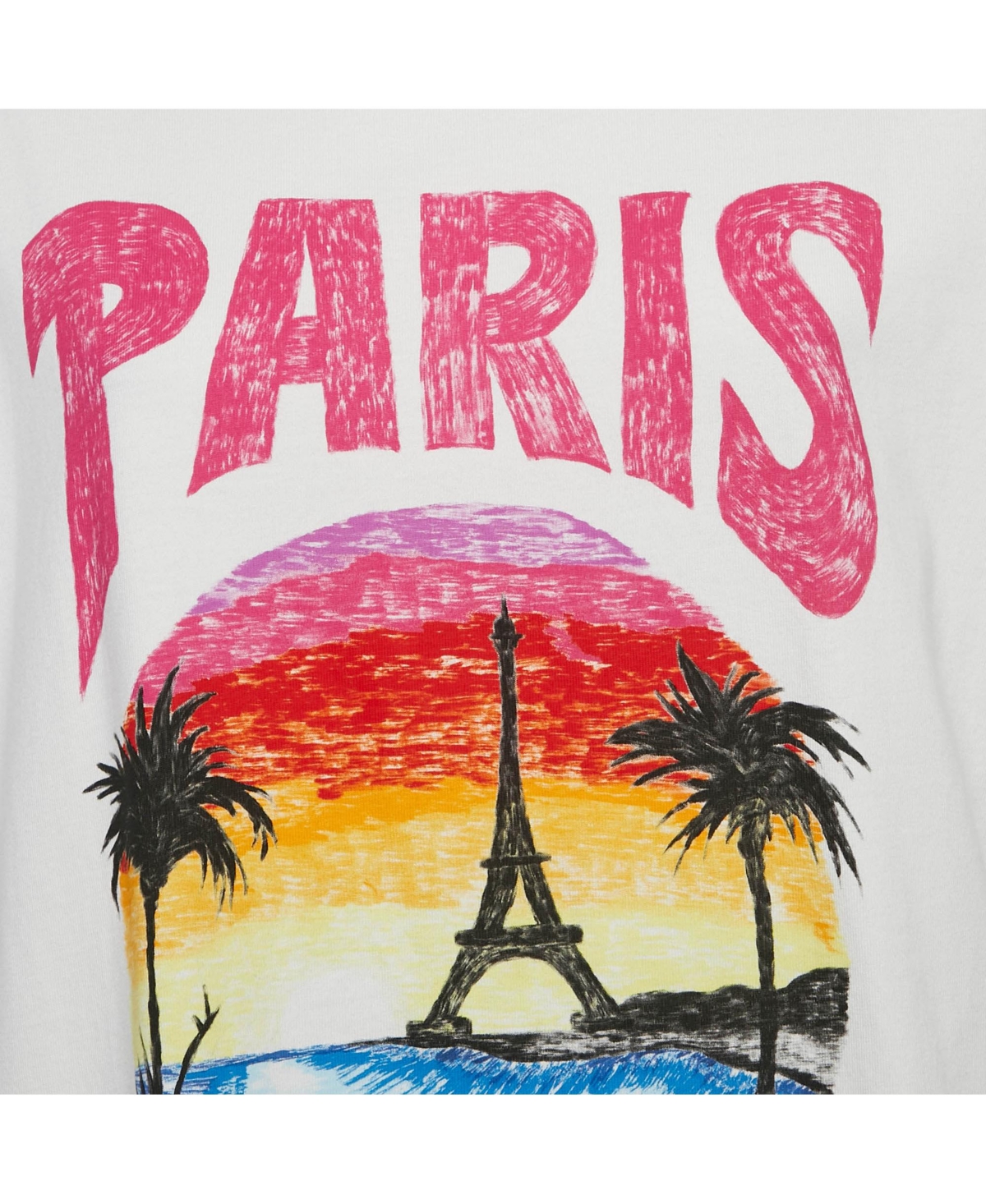 Pre-Owned Balenciaga Women's White Printed Cotton Crew Neck Oversized T-Shirt