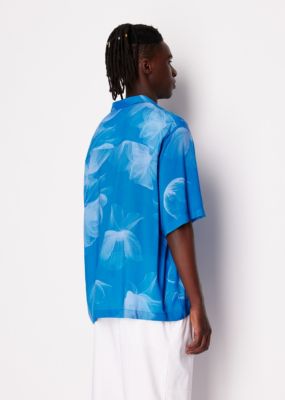 Men's Boxy-Fit Floral Graphic Shirt