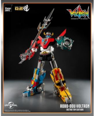 Retro Toy Edition ROBO-DOU Collectible Figure | Voltron: Defender Of The Universe | threezero