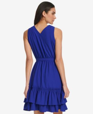 Women's V-Neck Short Dress
