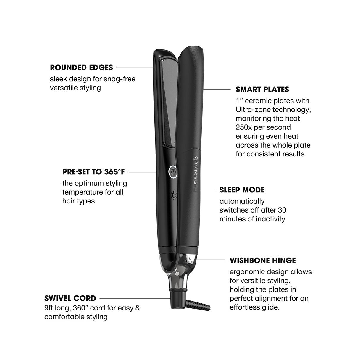 Ghd Platinum Styler - 1" Flat Iron