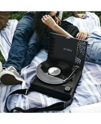 Revolution GO Portable Record Player, Black