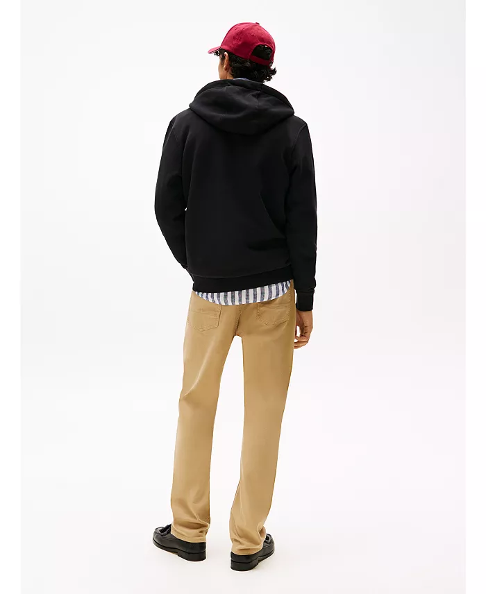 Men's Long Sleeve Zip-Front Flag Logo Hoodie - thumbnail 2