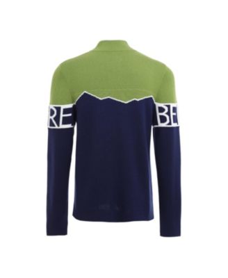 Men's Merino Super Fine Mountain Print Sweater