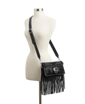 Tabby with Beading and Fringe Medium Shoulder Bag 26