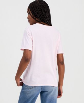 Juniors' Cinnamoroll Graphic-Print T-Shirt