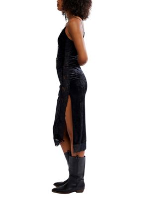 Women's Raise A Toast V-Neck Midi Dress