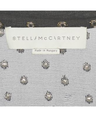 Women's Navy Blue Silk Lurex Fil-Coupe Tie-Up Detail Jumpsuit