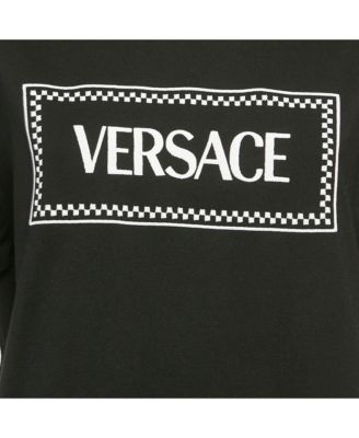 Women's Logo Embroidery Cotton Crew Neck T-Shirt