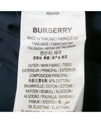 Men's Navy Blue Cotton Nova Check Cuffed Long Sleeve Shirt