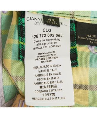 Women's Multicolor Tartan Check 'the Clans' Silk Shirt