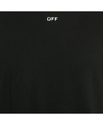 Men's Black Logo Print Jersey Sleeveless T-Shirt