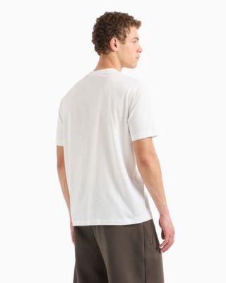 Men's Short Sleeve Crewneck Building Graphic T-Shirt