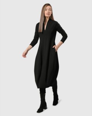 Women's Essential Pockets Cocoon Dress