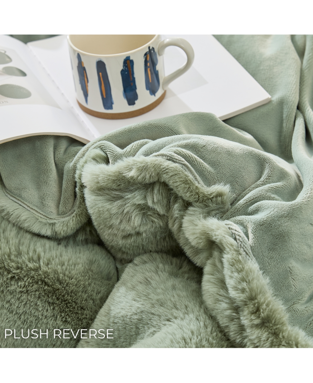 Coma Inducer 1,100 Bunnies - Coma Inducer Oversized Twin Comforter Set - Plush Reverse
