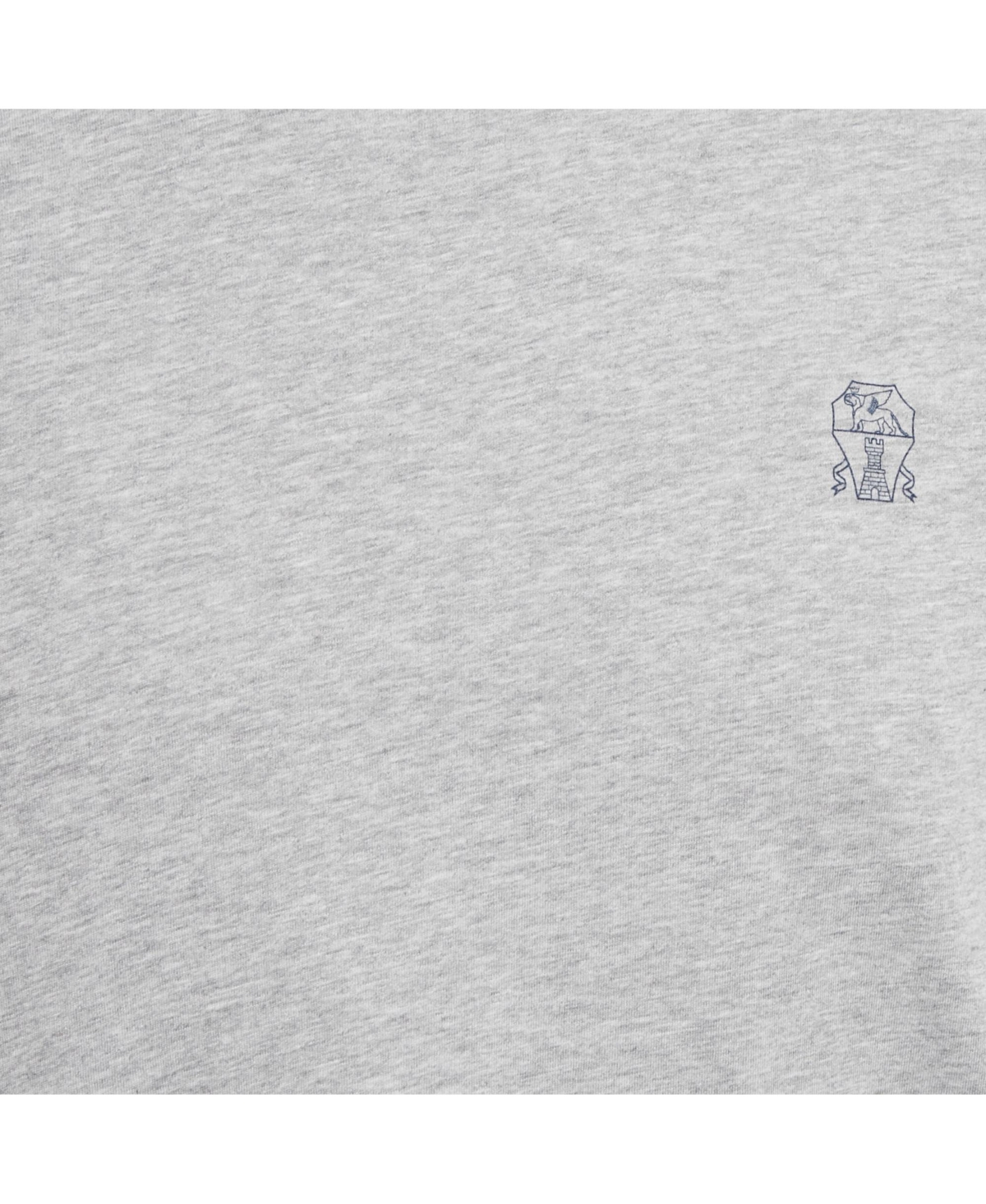 Pre-Owned Brunello Cucinelli Men's Grey Melenga Jersey Crewneck T-Shirt