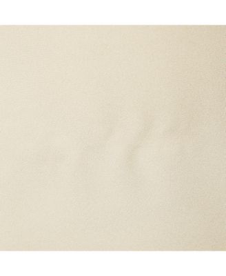 Women's Cream Embroidered Crepe Mini Dress