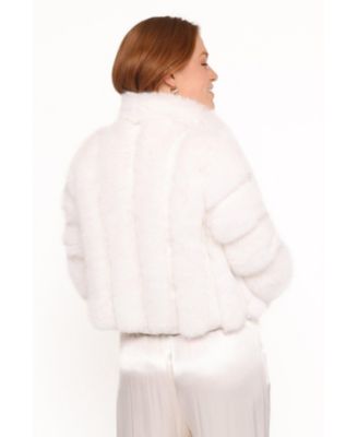 Women's Velma Channel Faux Fur Jacket