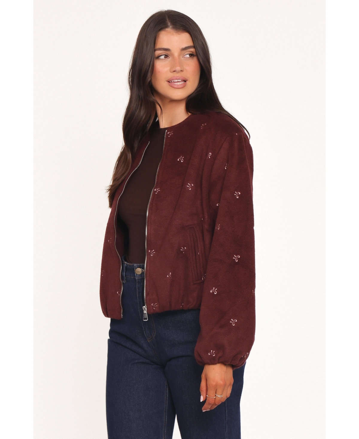 Petal and Pup Women's 's Marla Cropped Bomber