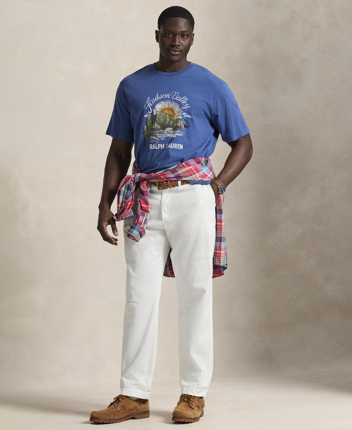 Polo Ralph Lauren Men's Big & Tall Short-Sleeve Graphic T-Shirt