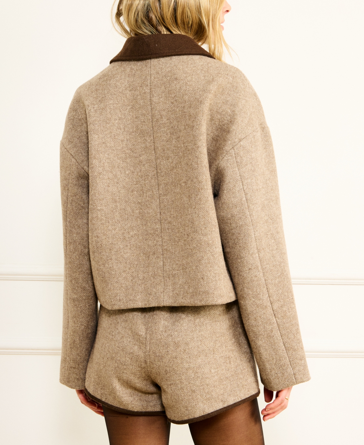 Line & Dot Women's Ingrid Collared Jacket