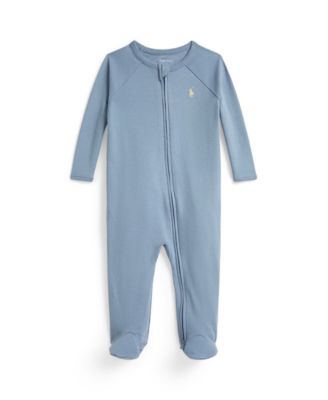Baby Boys' Interlock Footed Coverall