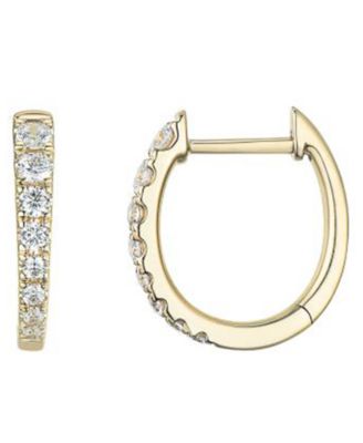 Diamond Earrings (1/2 ct. t.w.) in 14k Yellow Gold