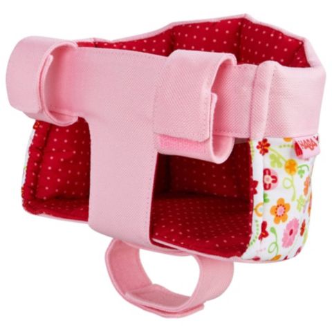 Детская кукла Haba Flower Meadow Doll Bike and Sled Seat, Ages 12-24 Months