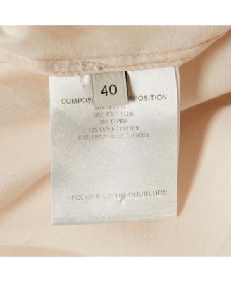 Women's Pink Silk Blend Sleeveless Mini Dress