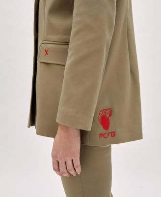 Women's Cotton Blend Classic Blazer