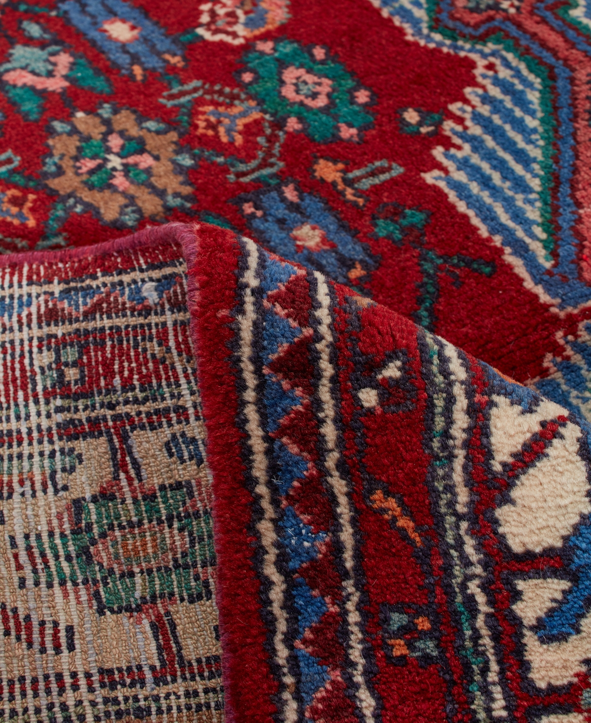 Adorn Hand Woven Rugs Persian Hamadan 4' 5" x 8' 6" Area Rug