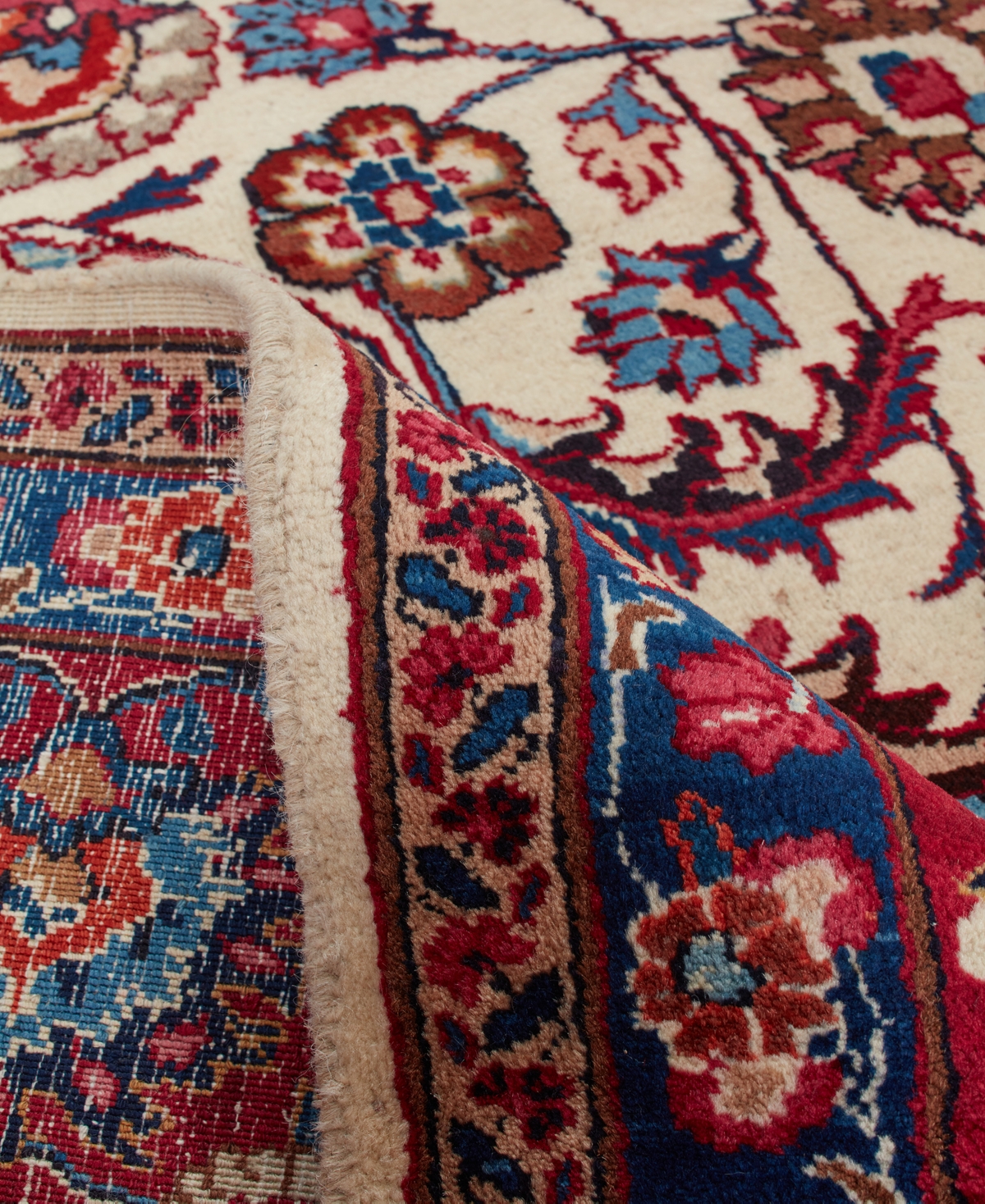Adorn Hand Woven Rugs Persian Mashad 7' 8" x 11' 0" Area Rug