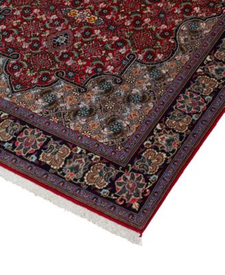 Persian Kashan Silk 4' 5" x 7' 6" Area Rug