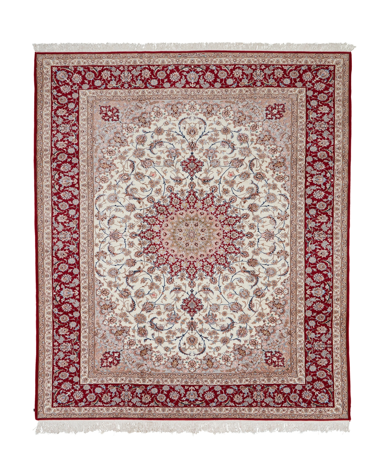 Adorn Hand Woven Rugs Persian Isfahan 8' 7" x 12' 3" Area Rug
