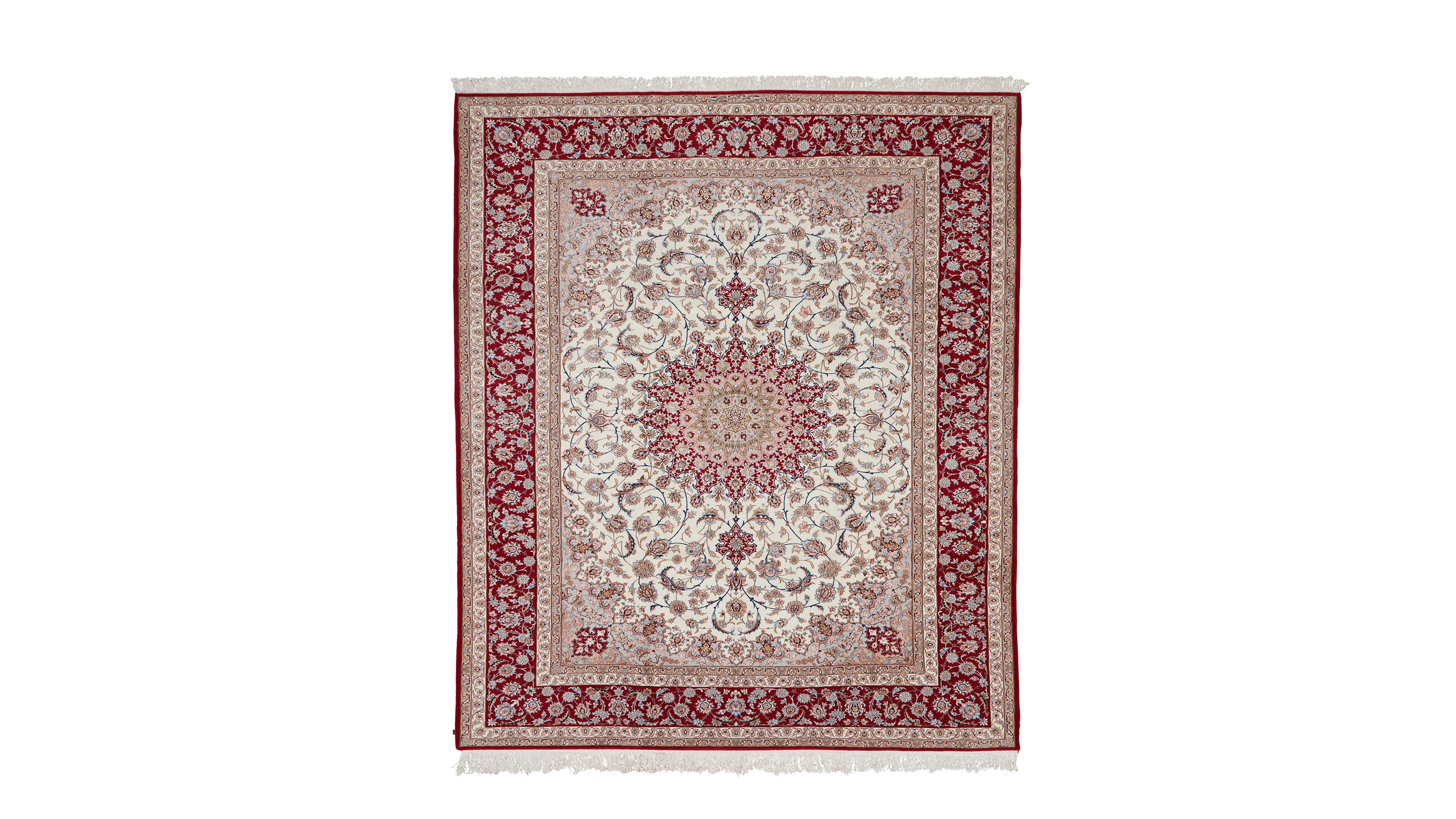 Adorn Hand Woven Rugs Persian Isfahan 8' 7" x 12' 3" Area Rug