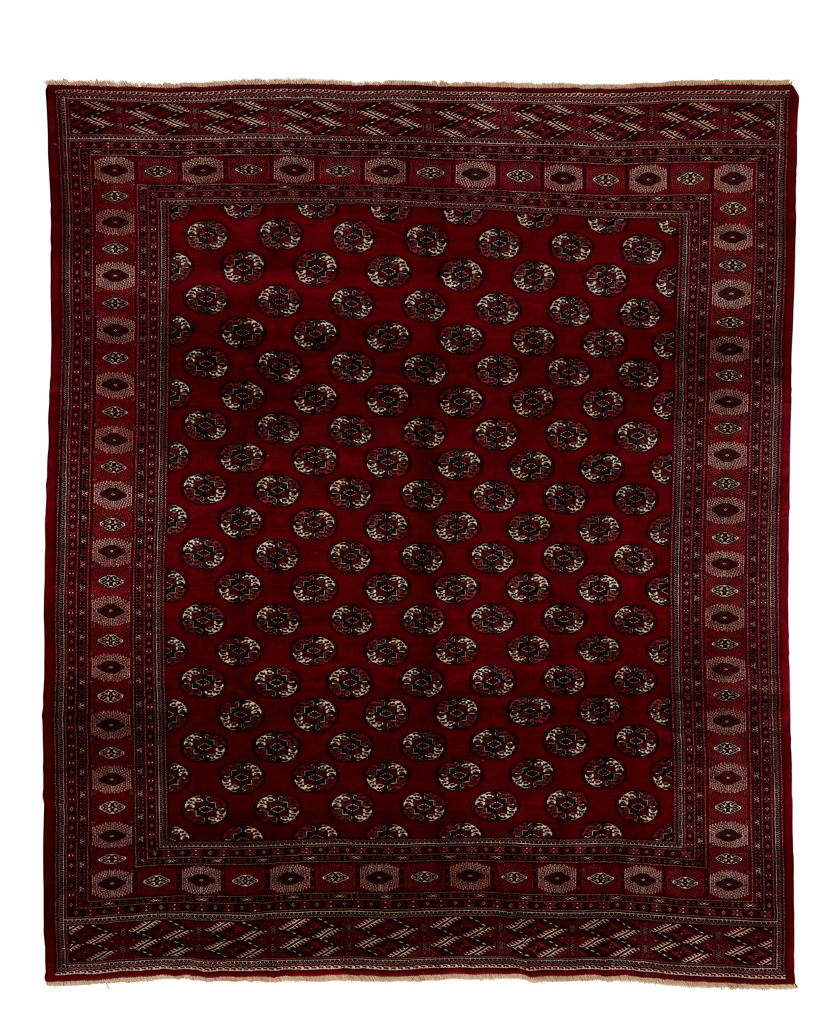 Adorn Hand Woven Rugs Persian Yamouth 8' 7" x 12' 7" Area Rug