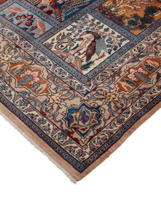 Persian Kashmar 8' 7" x 11' 9" Area Rug