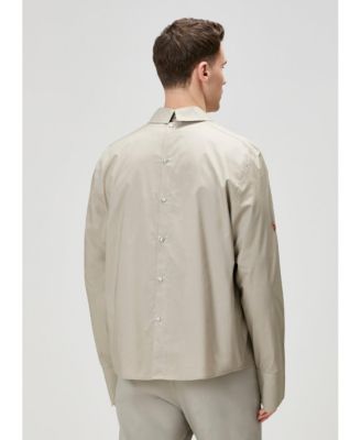 Men's Cotton Patch-Detail Woven Shirt