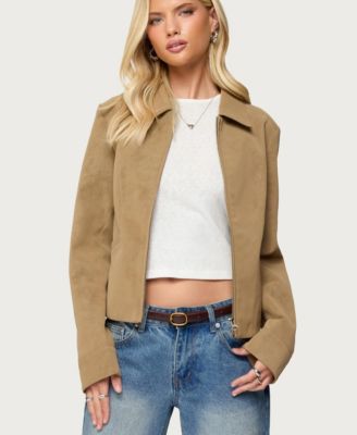 Women's Cozette Faux Leather Jacket