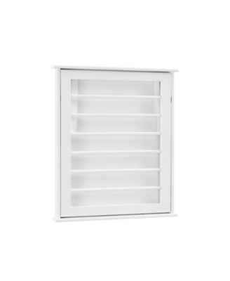 Folding Wall Mounted Drying Rack - White