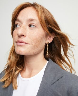 Gold Plated Dazzling Drop Earrings