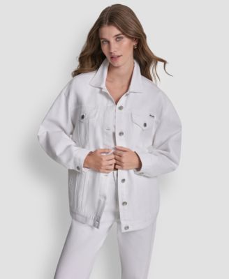 Women's Denim Oversized Trucker Jacket