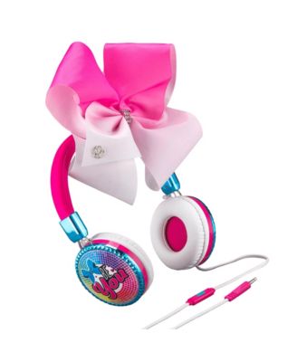 JoJo Siwa Volume-Limited Wired On-Ear Kids Headphones