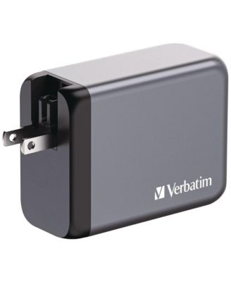 32204 200 Watts 4-Port GaN Wall Charger - Black/Gray