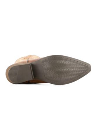 Women's Leather Western Boots