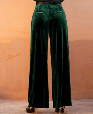 Women's Velvet Heat Brown Pants