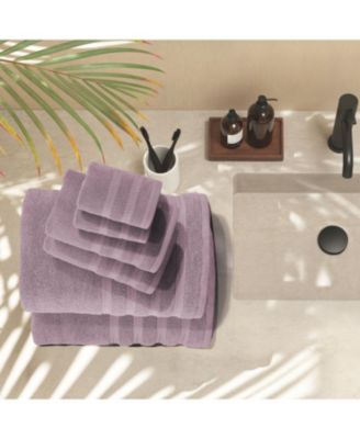 Luxury Soft & Absorbent 100% Ring Spun Cotton Towel Set for Bathroom, Shower, Spa - 6 Piece Set