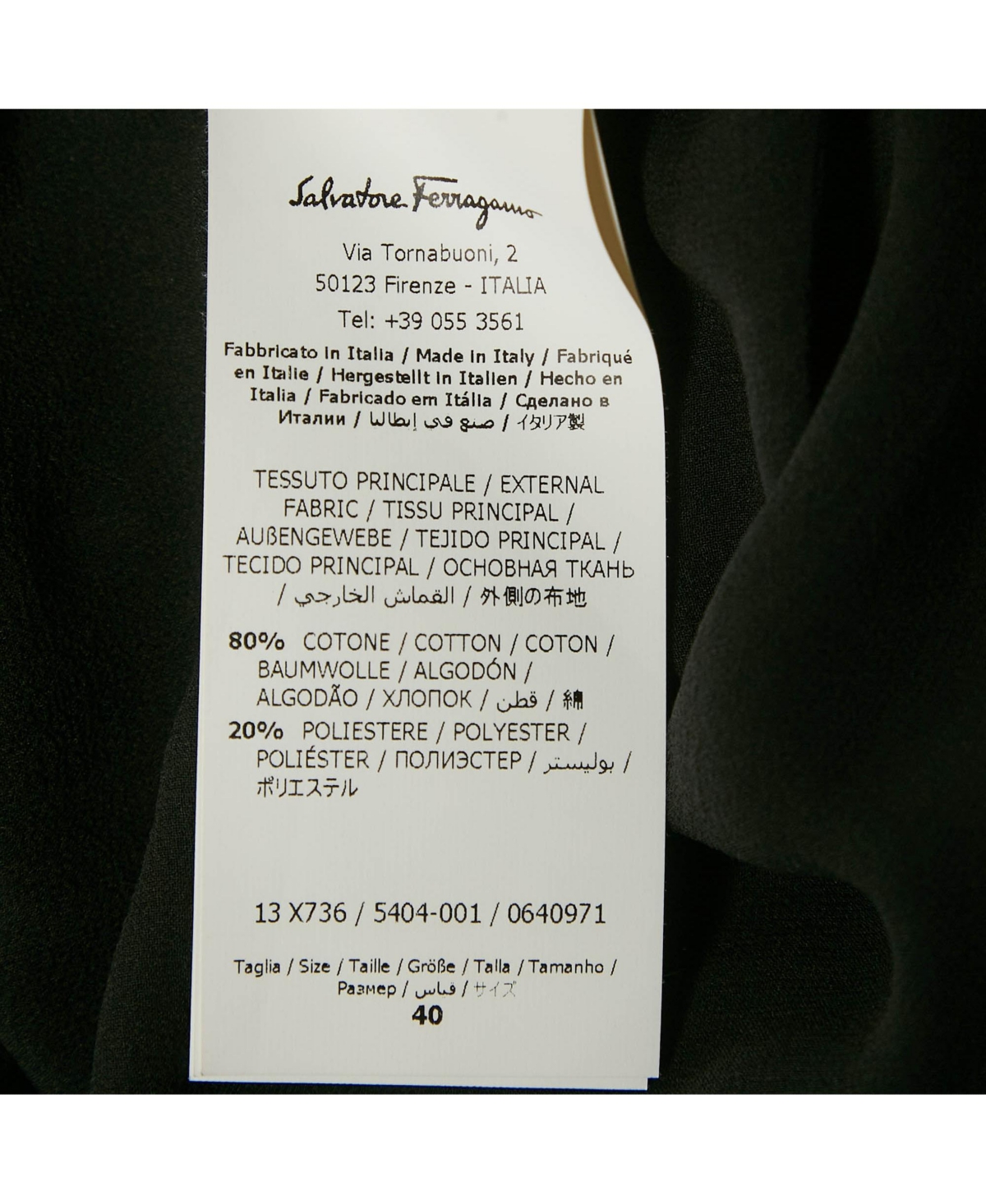 Pre-Owned Salvatore Ferragamo Women's Black Ruffled Sleeveless Long Dress