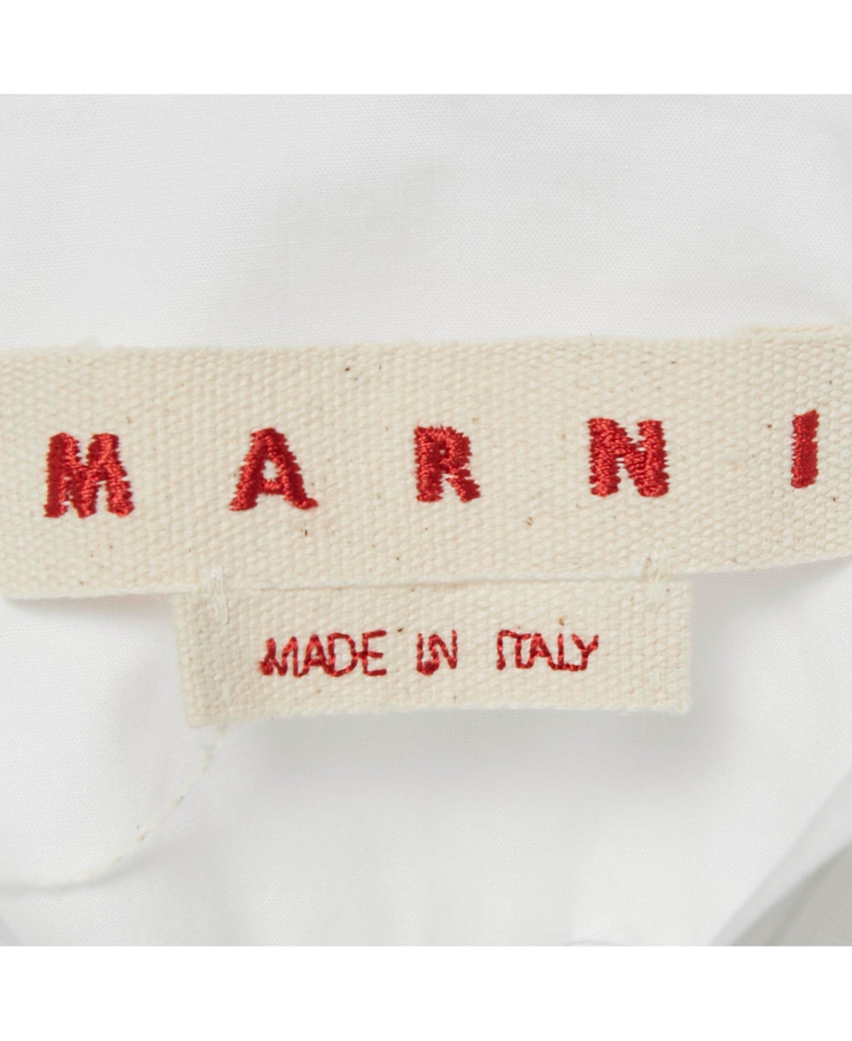 Pre-Owned Marni Women's Navy Blue Cotton Crew Neck Long Sleeve Sweatshirt